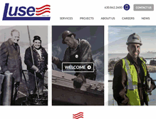 Tablet Screenshot of luse.com